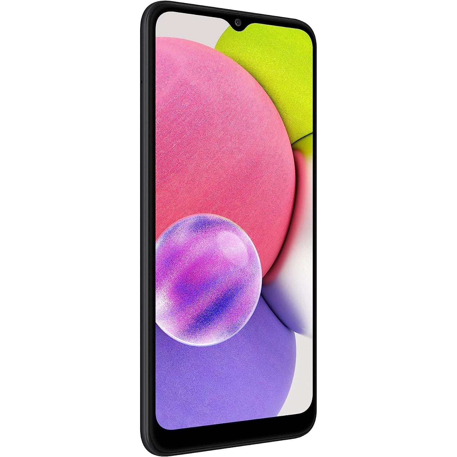 Buy Samsung,Samsung Galaxy A03S 4G(3GB RAM+64GB Storage) Dual SIM - Black-Unlocked-International Model - Gadcet.com | UK | London | Scotland | Wales| Ireland | Near Me | Cheap | Pay In 3 | Mobile Phones